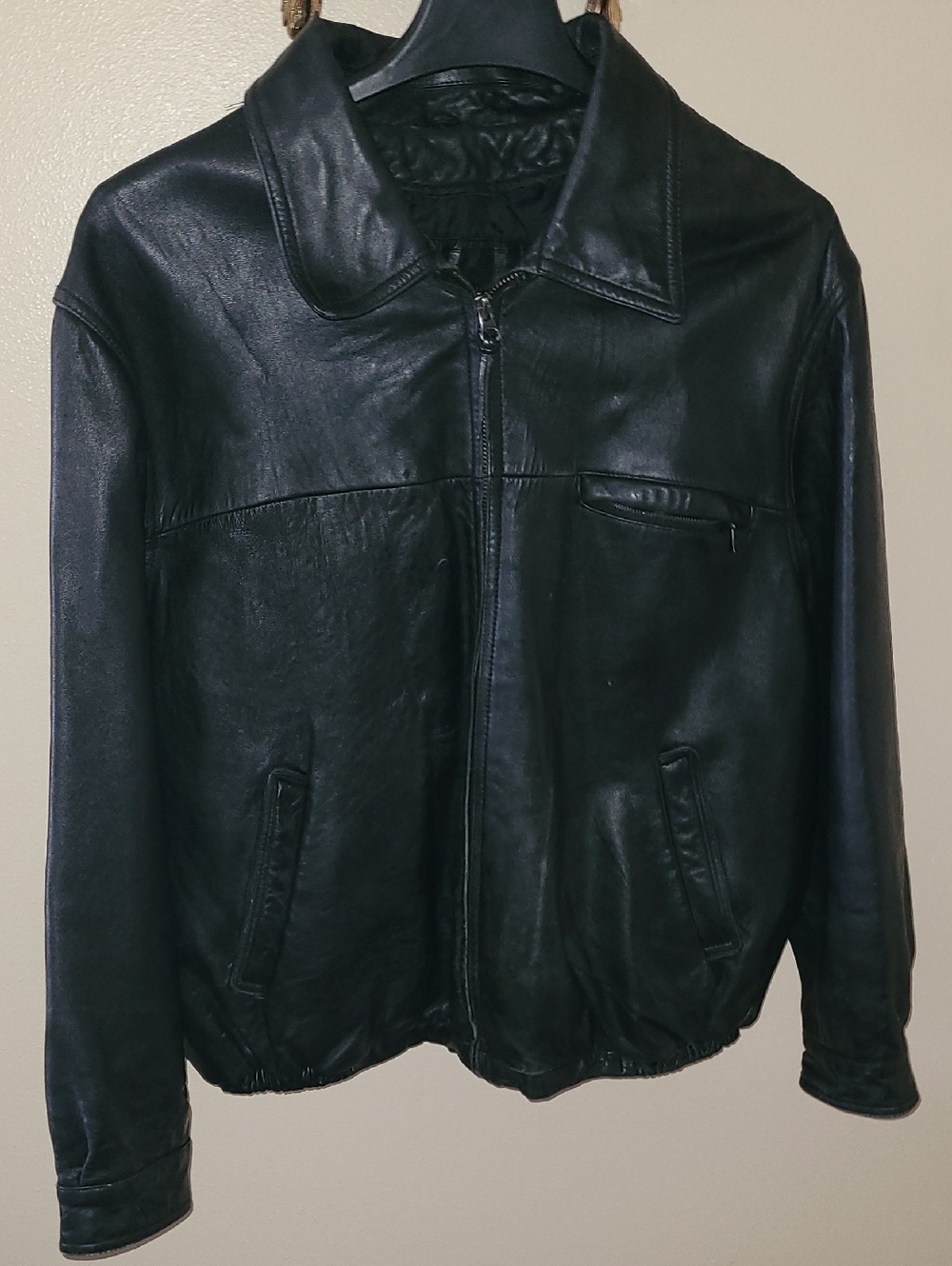 American Classics Leather Jacket Men's Size Xl Extra Large